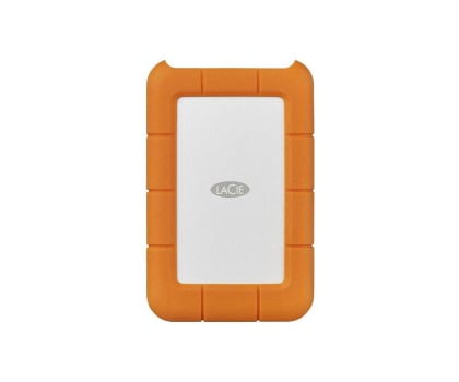 Dysk zewnętrzny HDD LaCie Rugged 2TB USB 3.2 Gen. 1 Pomarańczowo-Szary